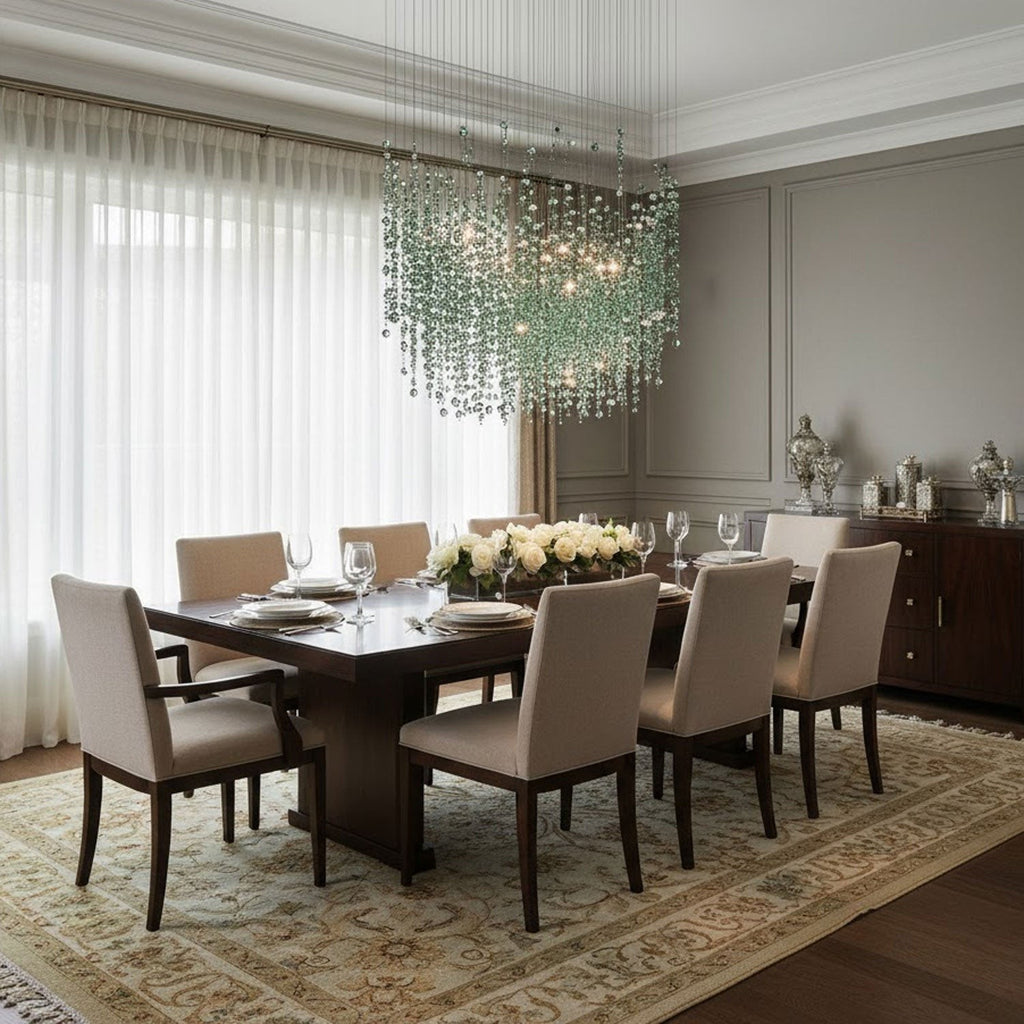 Verdantia Crystal Cascade Chandelier