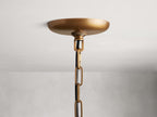 Verona Textured Glass Halo Chandelier