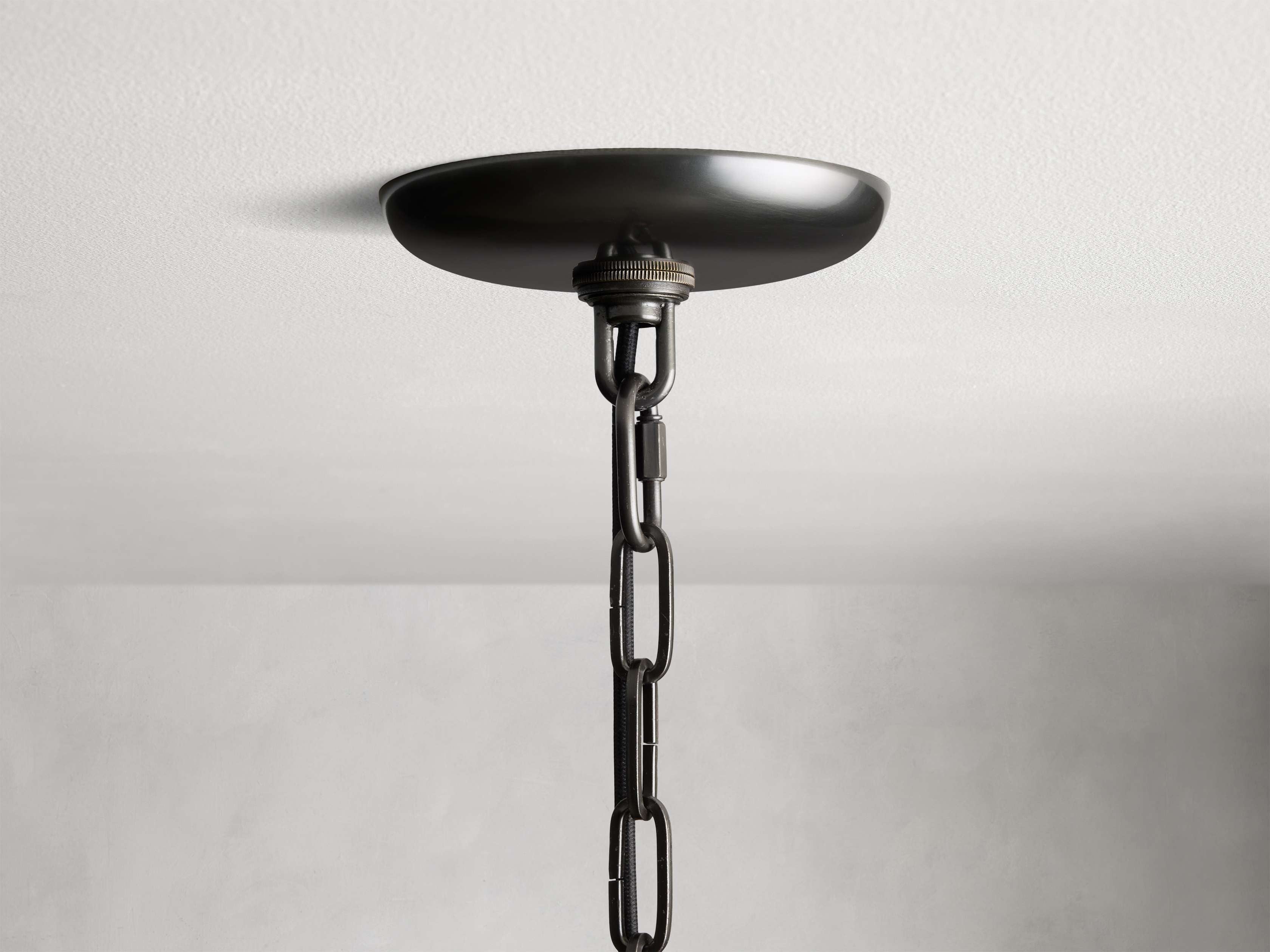 Verona Textured Glass Halo Chandelier