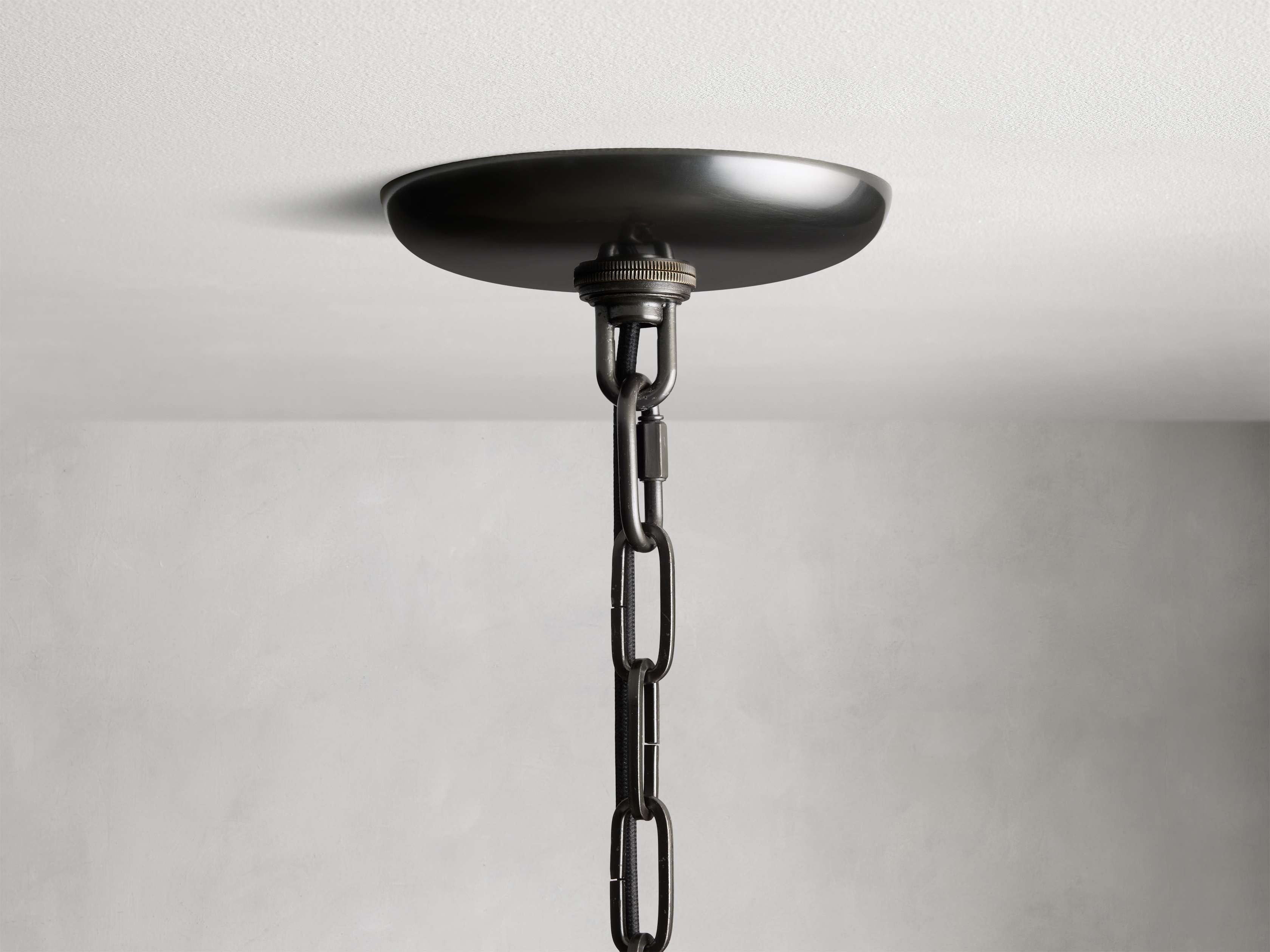 Verona Textured Glass Halo Chandelier