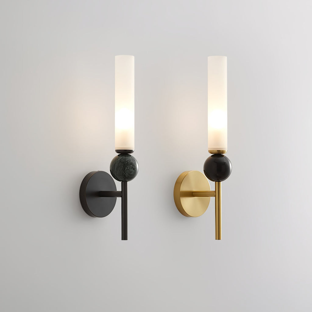 Vertessa Marble Accent Wall Lamp