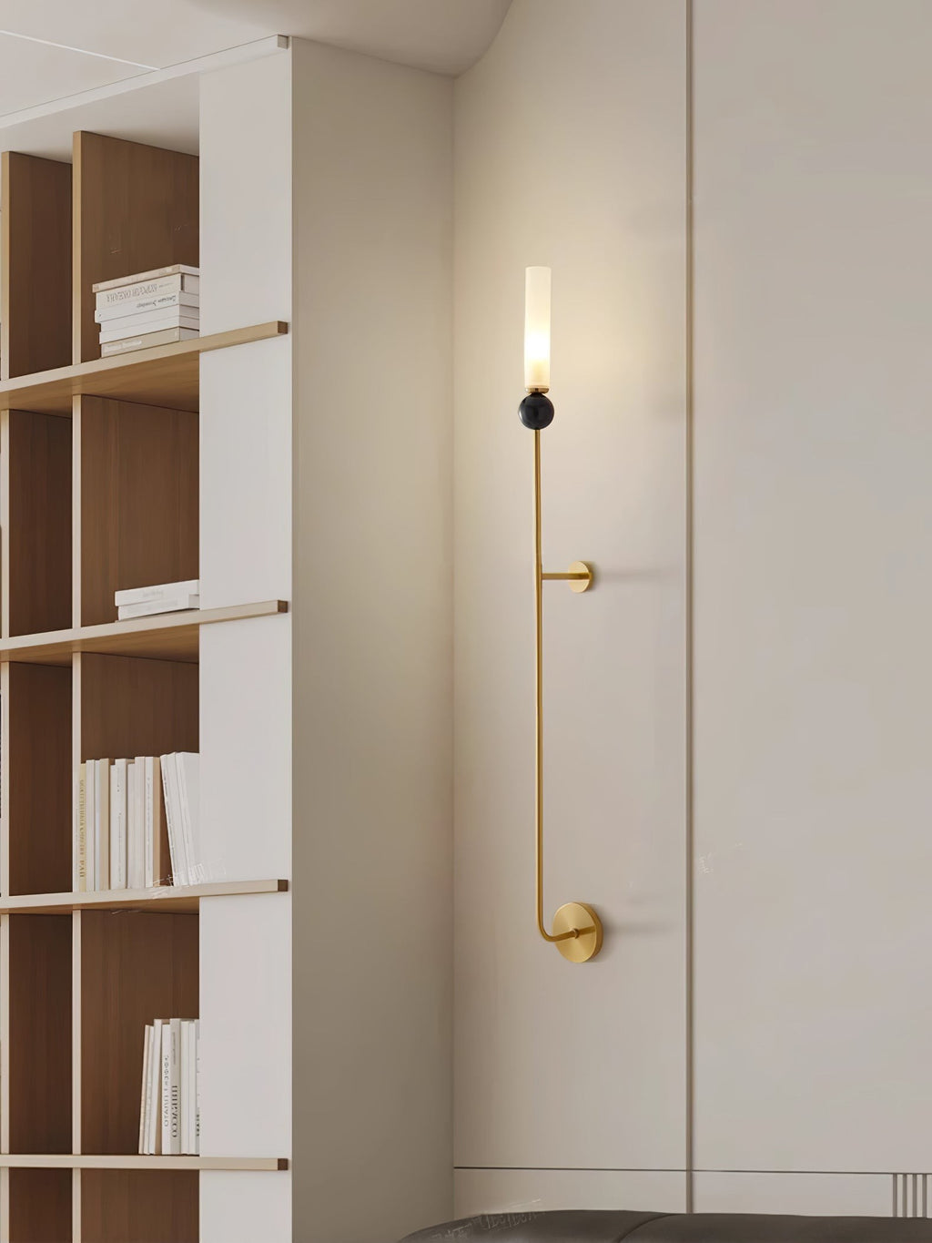 Vertessa Marble Accent Wall Lamp