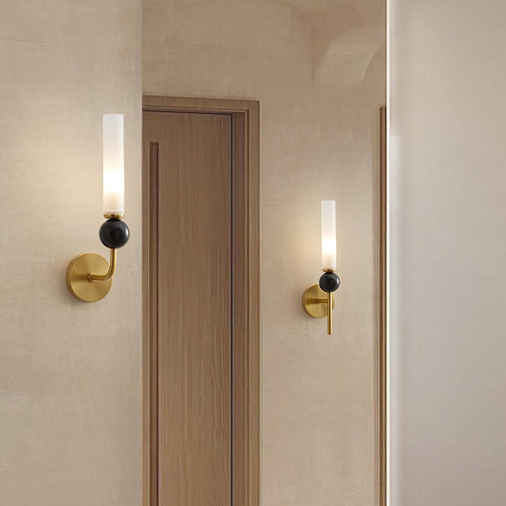 Vertessa Marble Accent Wall Lamp