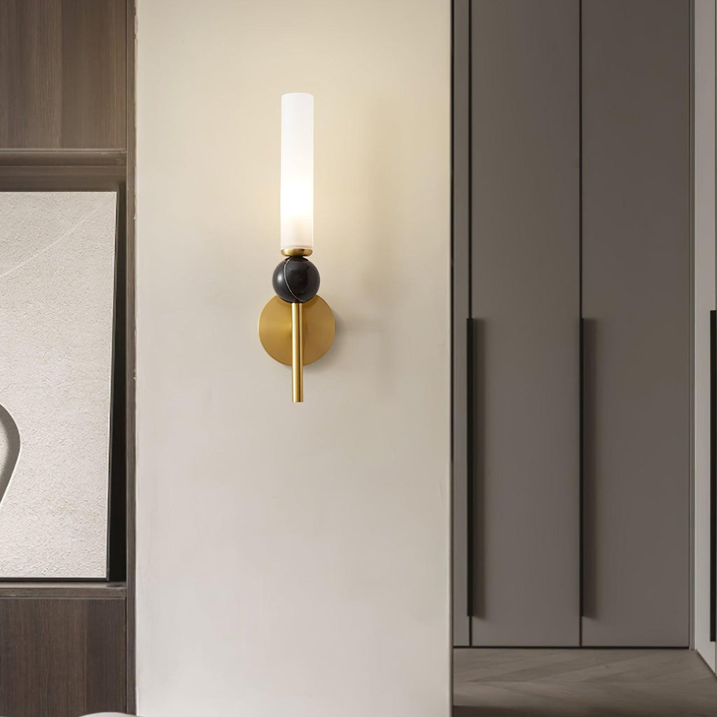 Vertessa Marble Accent Wall Lamp