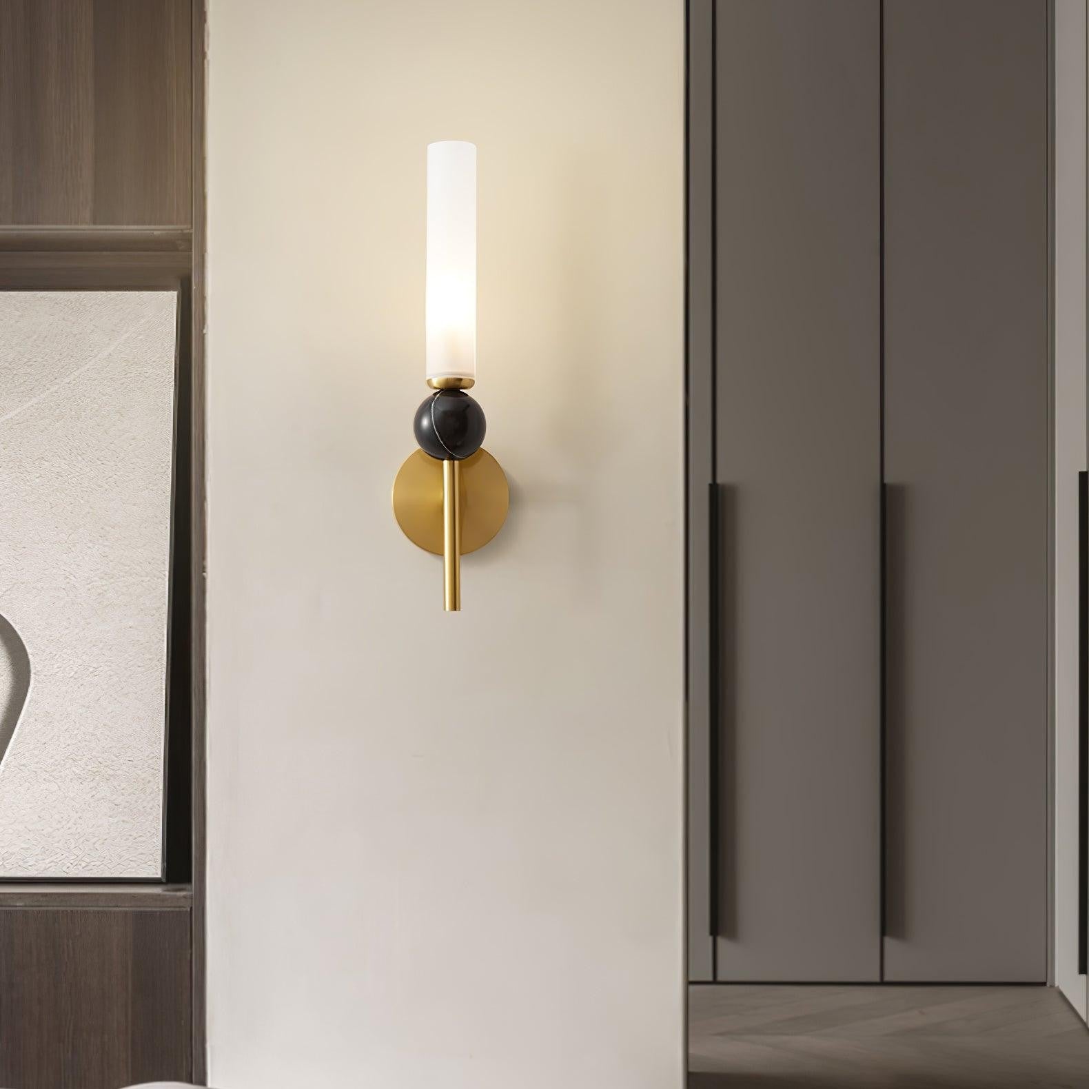 Vertessa Marble Accent Wall Lamp