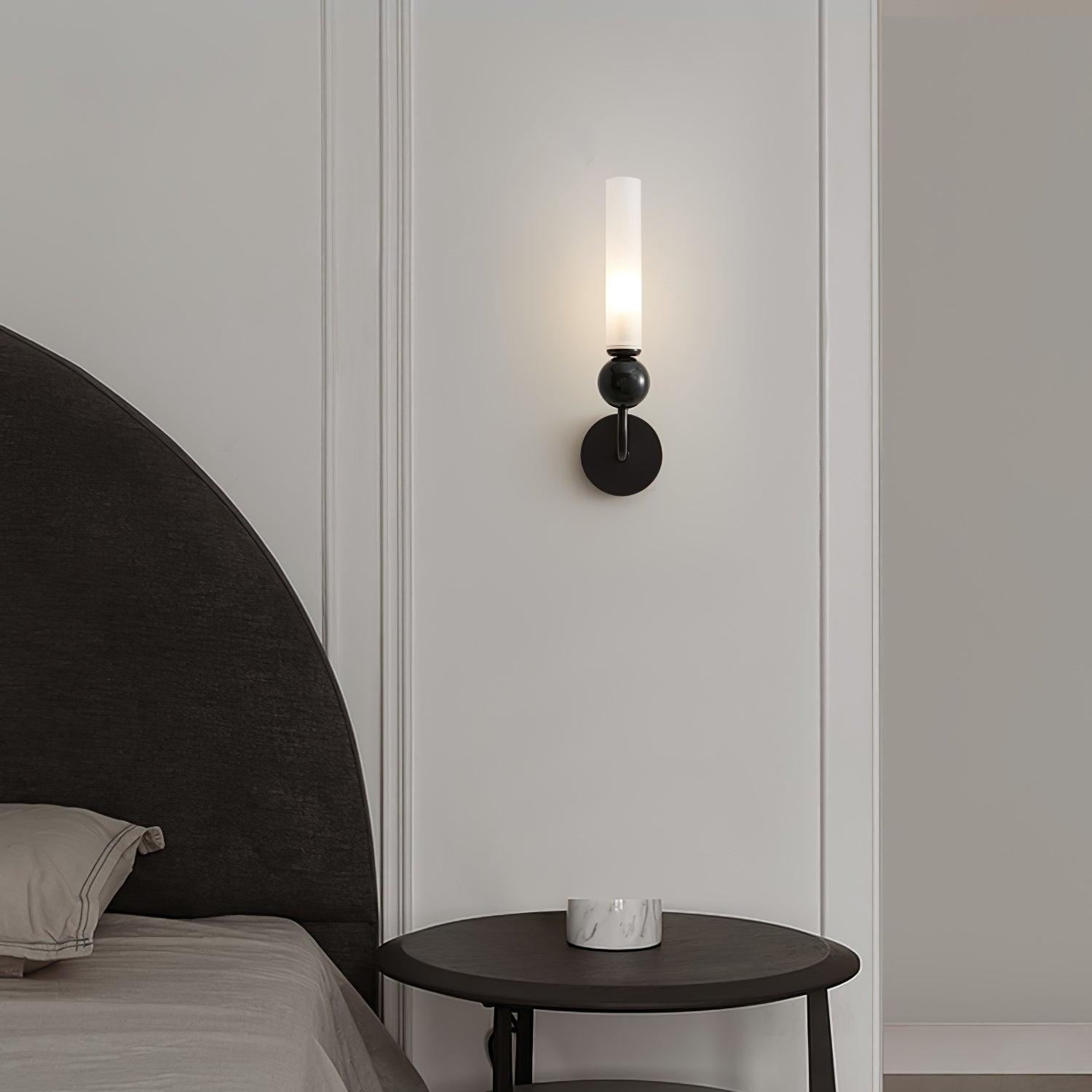 Vertessa Marble Accent Wall Lamp