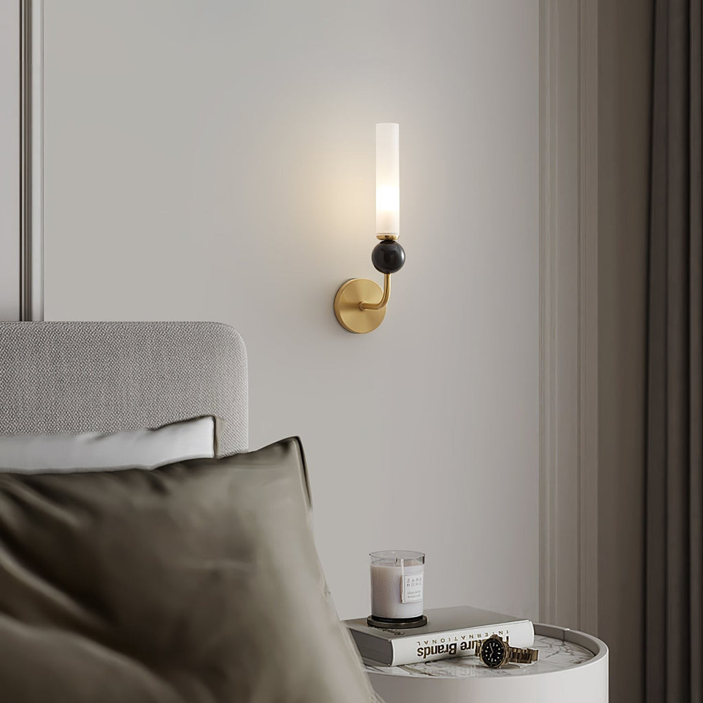 Vertessa Marble Accent Wall Lamp