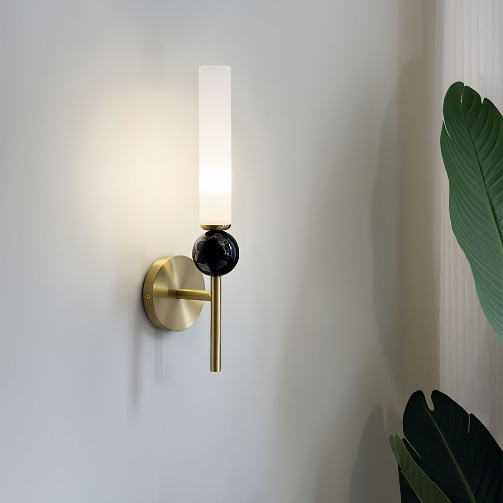 Vertessa Marble Accent Wall Lamp