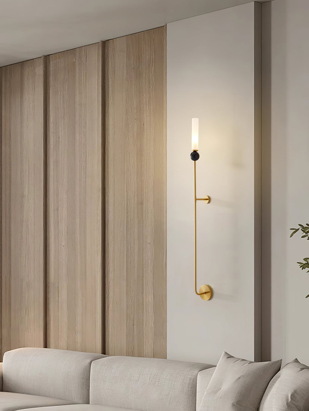 Vertessa Marble Accent Wall Lamp