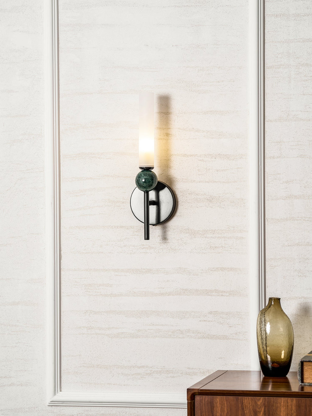 Vertessa Marble Accent Wall Lamp
