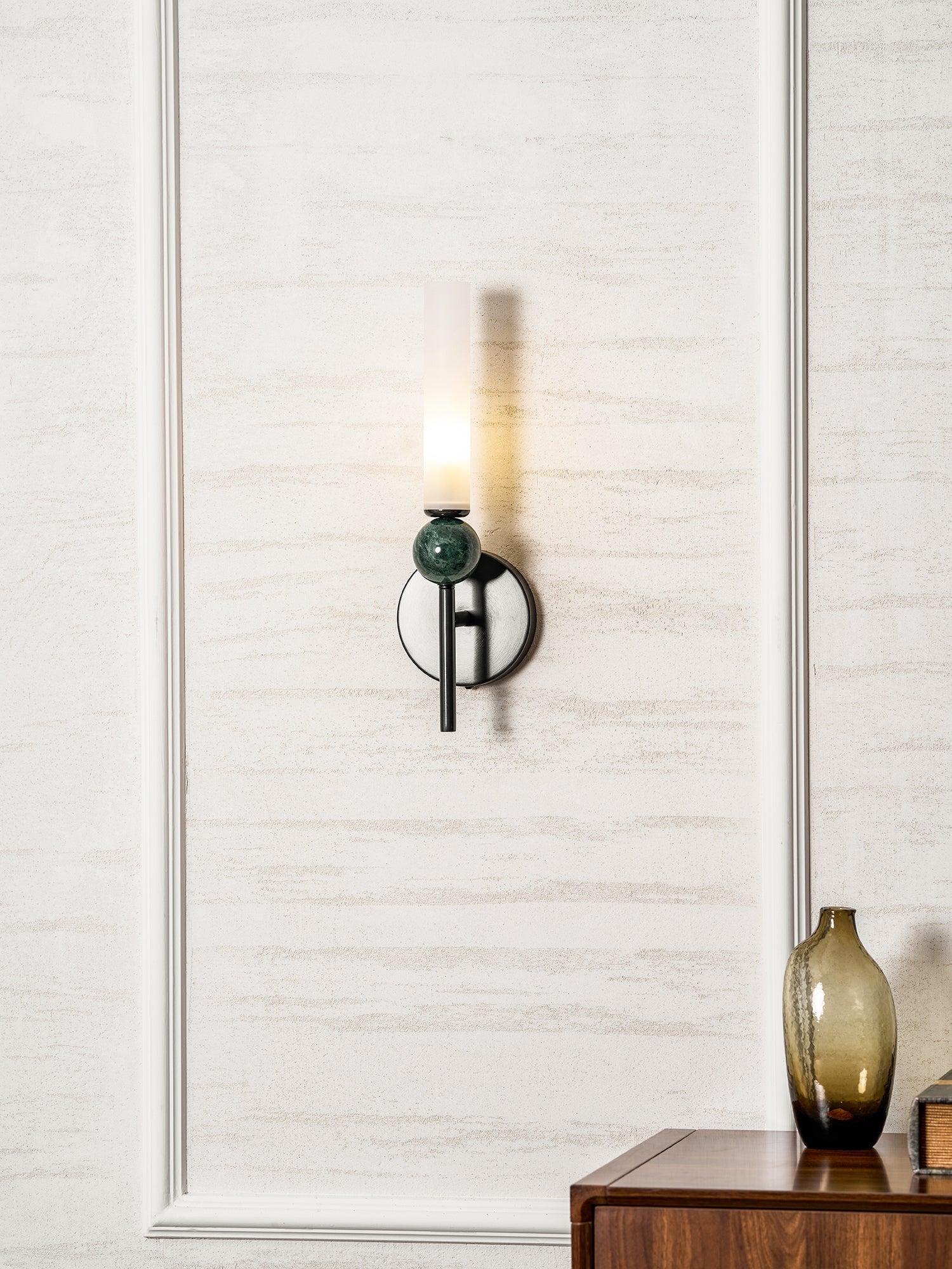 Vertessa Marble Accent Wall Lamp