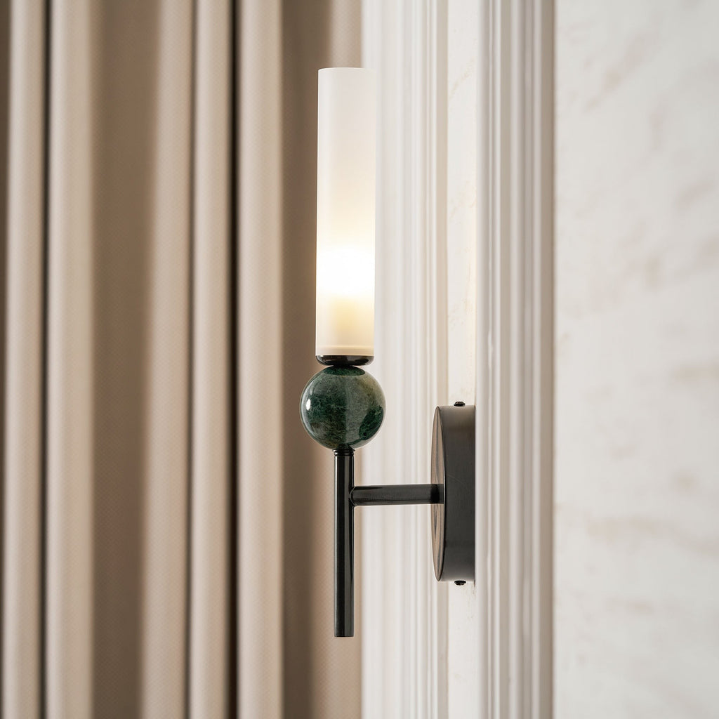 Vertessa Marble Accent Wall Lamp