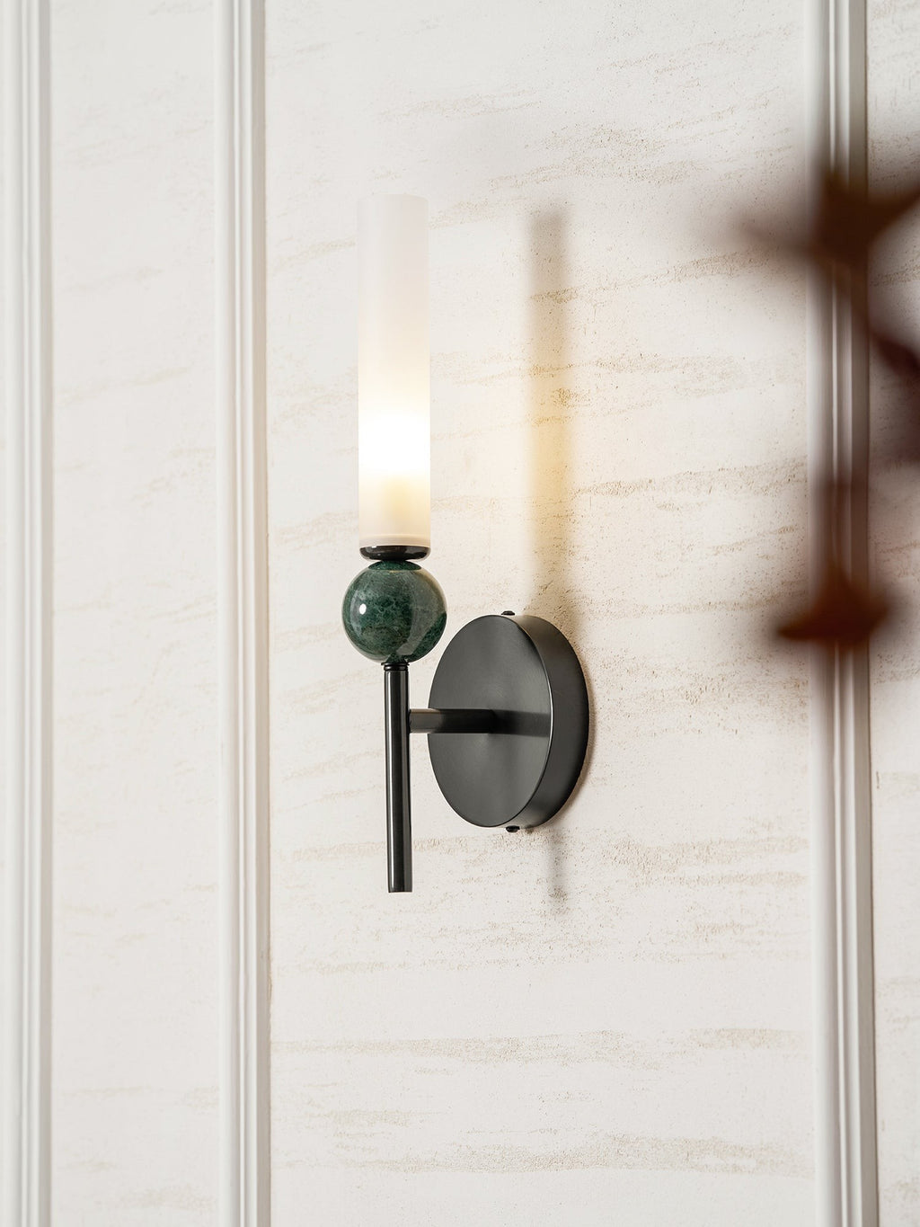 Vertessa Marble Accent Wall Lamp