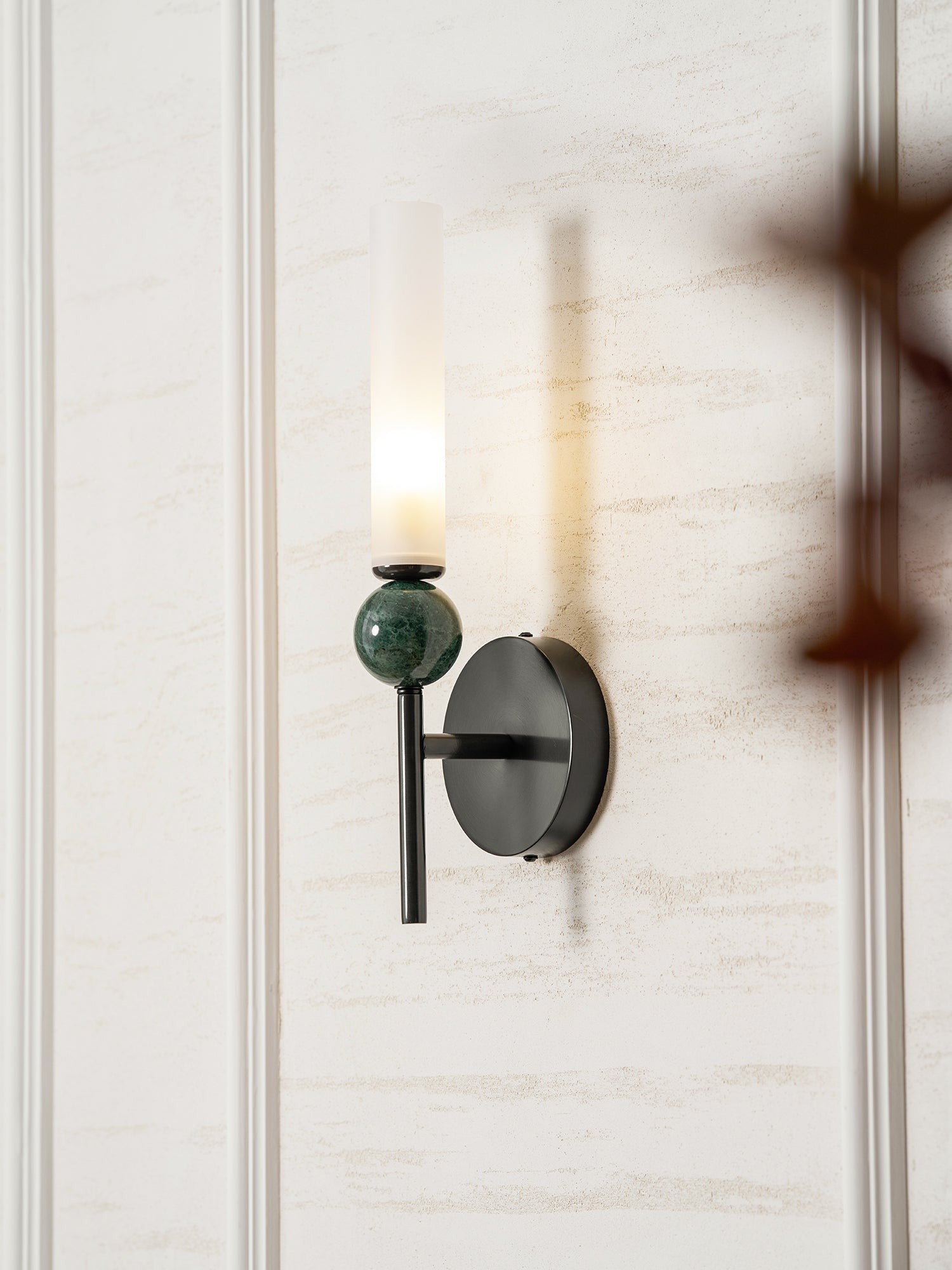 Vertessa Marble Accent Wall Lamp