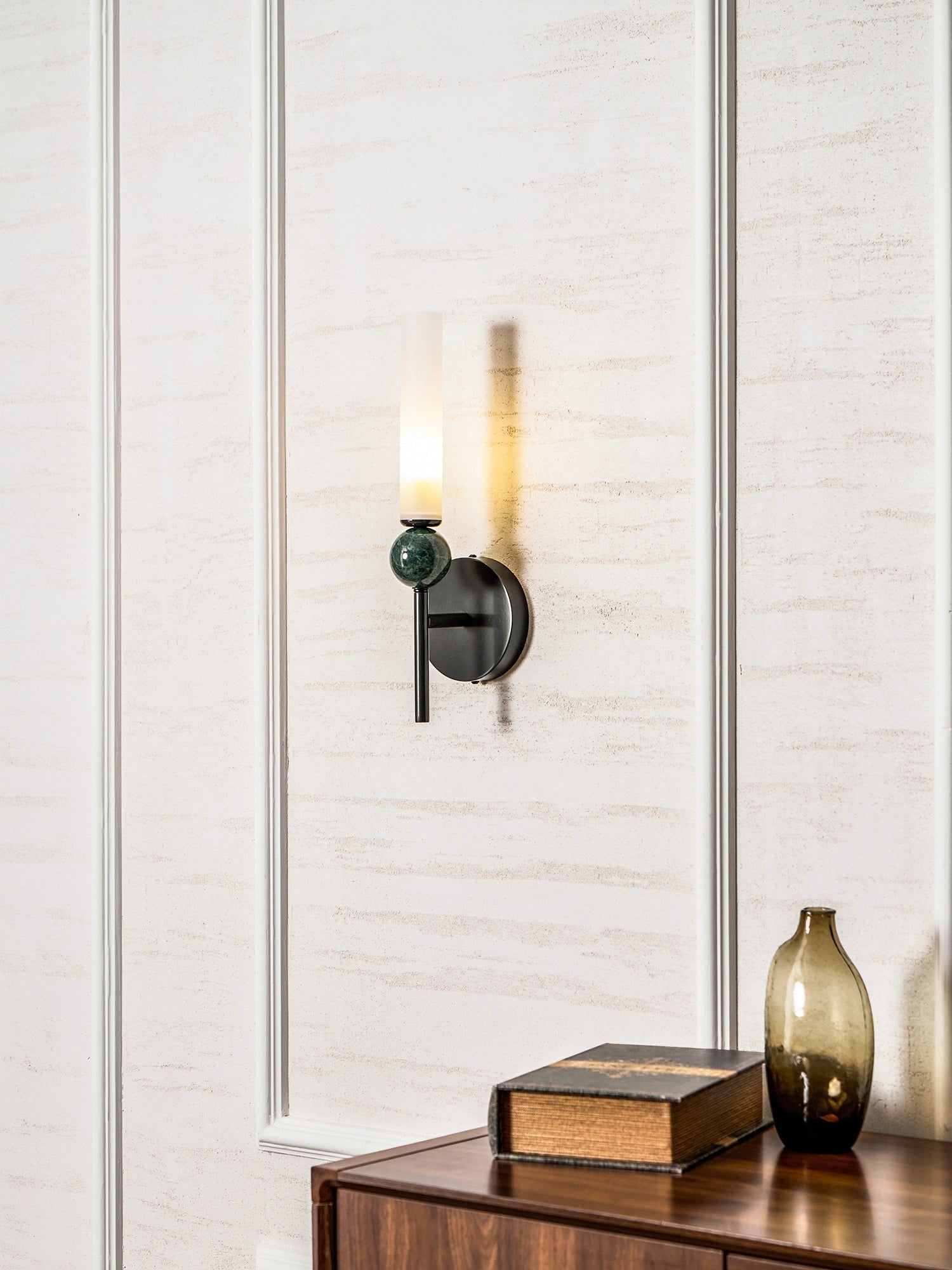 Vertessa Marble Accent Wall Lamp