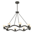Vance 39'' Integrated LED Bronze Noir Chandelier Bronze 39"W x 26"H x 39"D