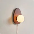 Walnora Globe Wall Lamp