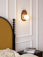 Walnora Globe Wall Lamp