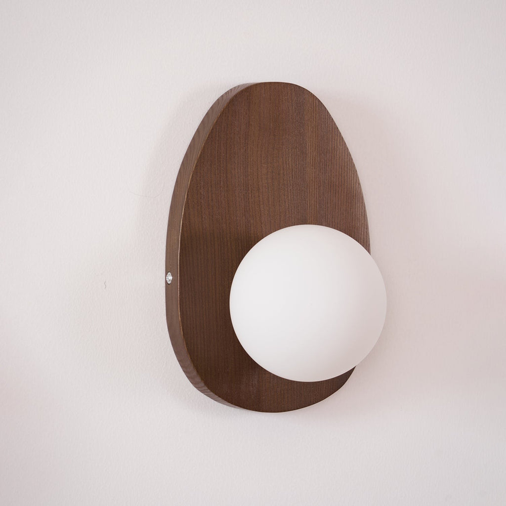 Walnora Globe Wall Lamp