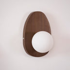Walnora Globe Wall Lamp
