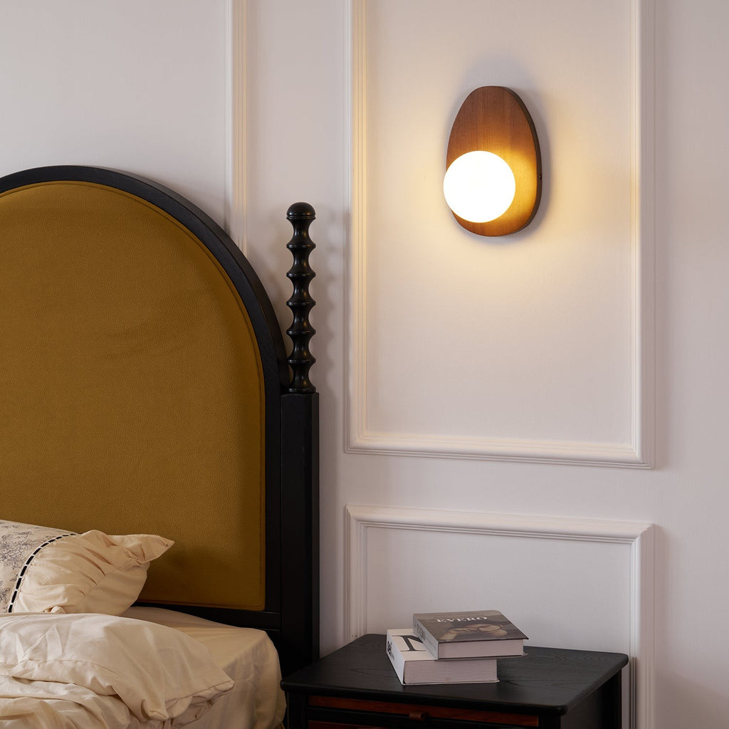 Walnora Globe Wall Lamp