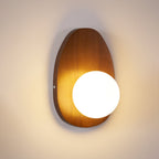 Walnora Globe Wall Lamp