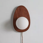 Walnora Globe Wall Lamp