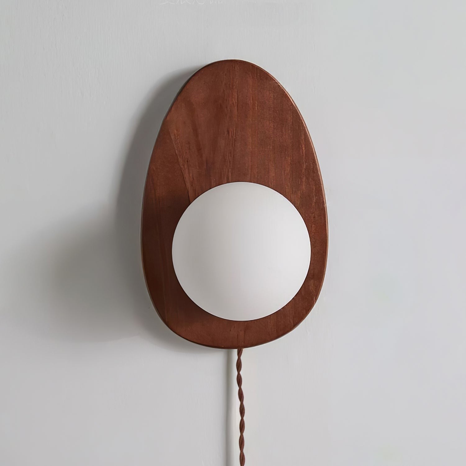 Walnora Globe Wall Lamp