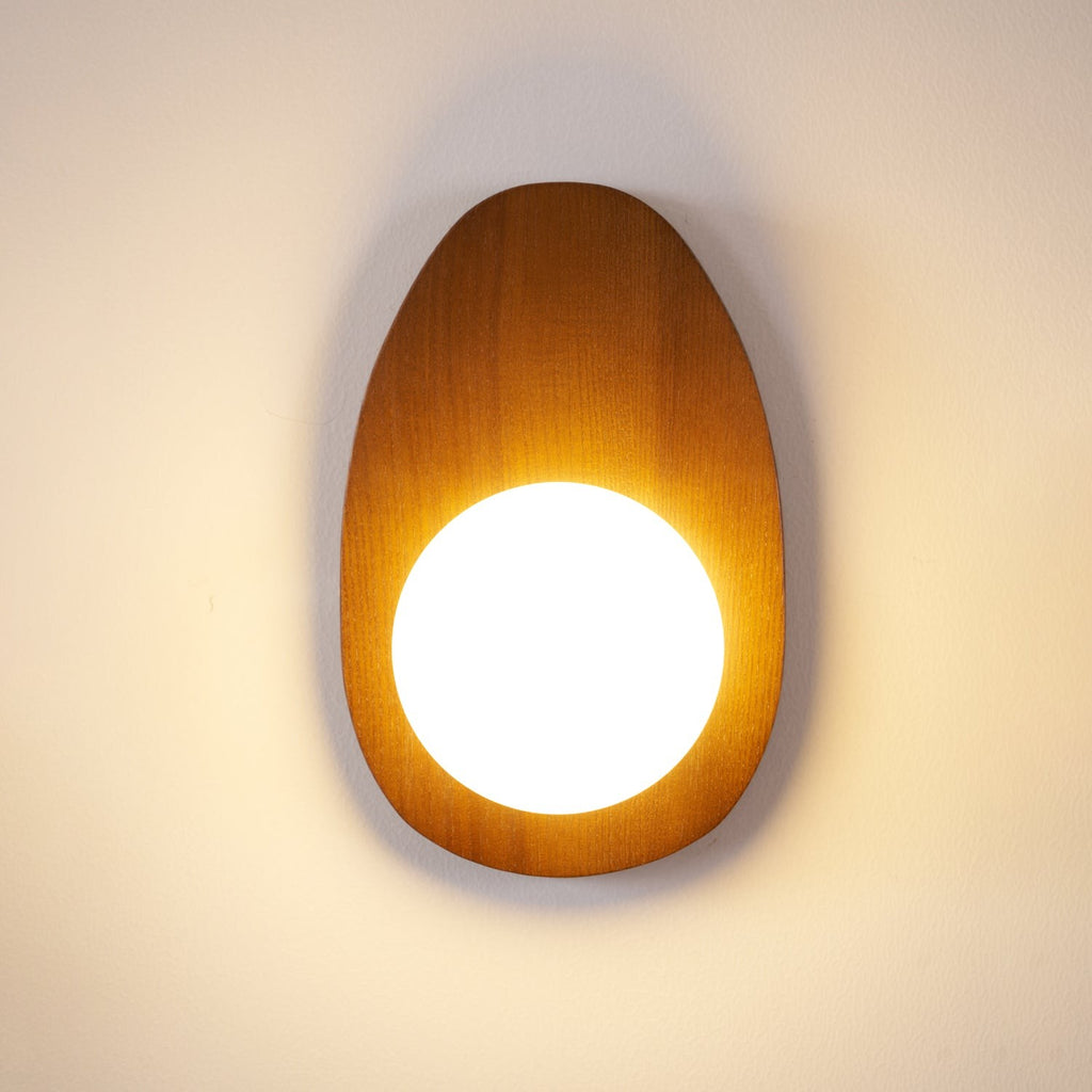Walnora Globe Wall Lamp