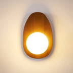 Walnora Globe Wall Lamp