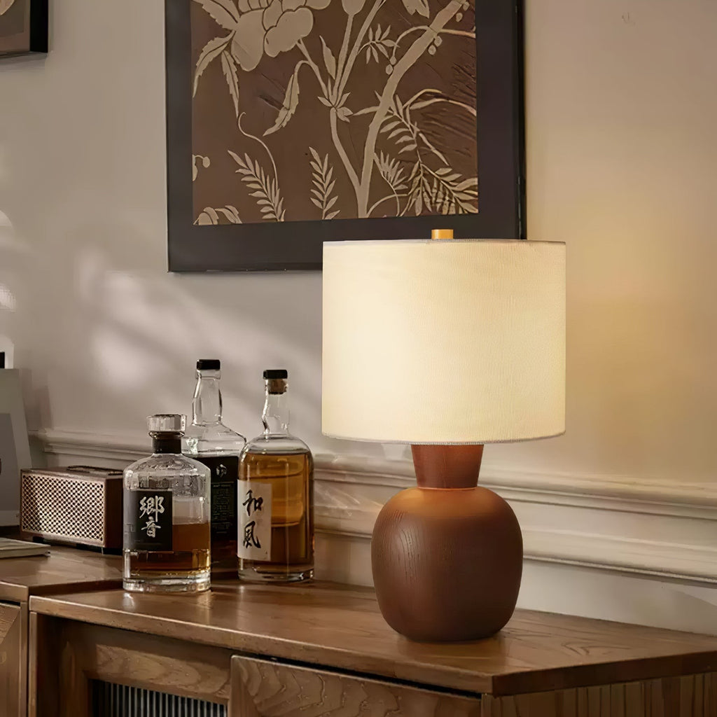 Warmwood Hearth Table Lamp