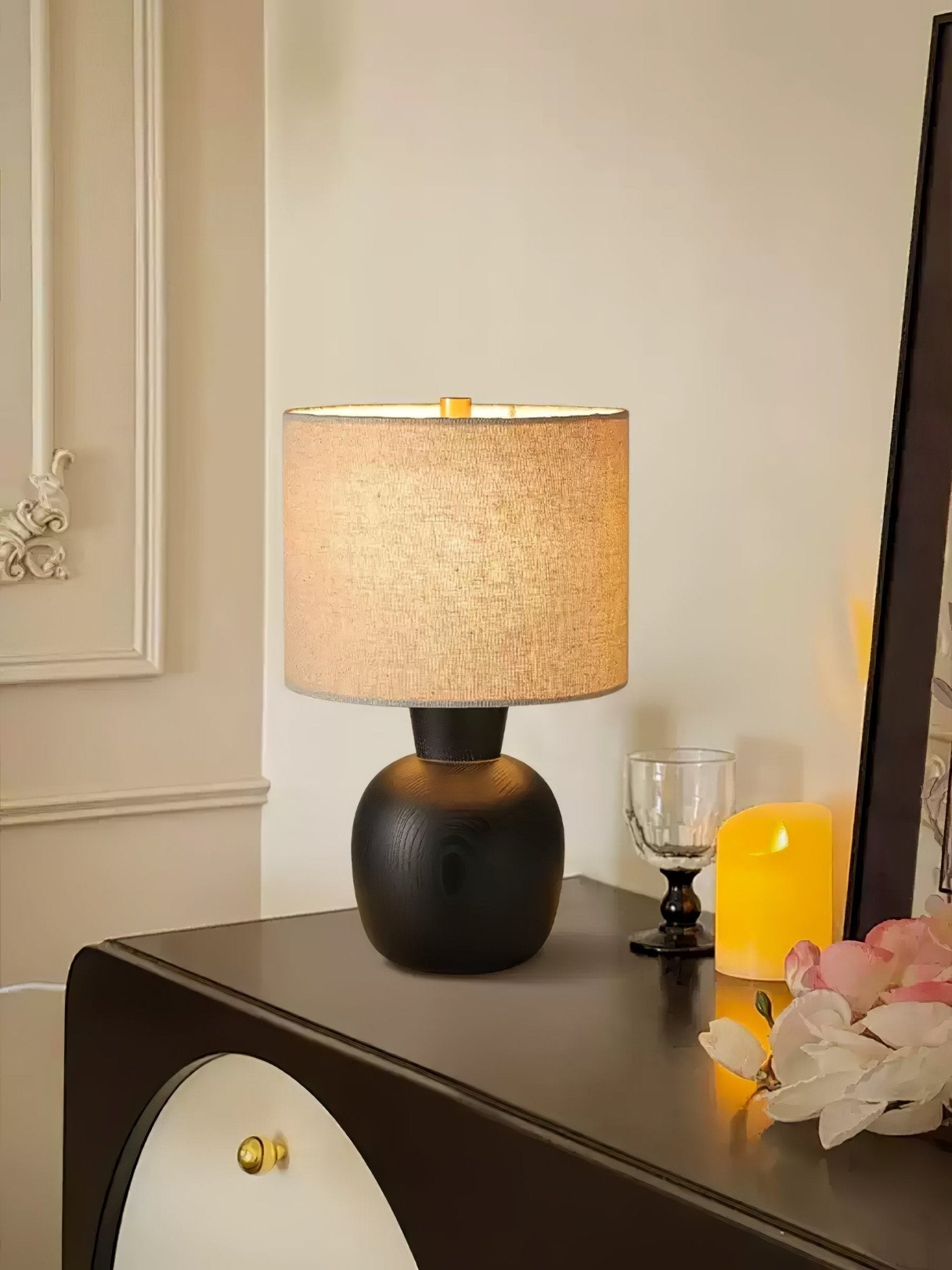Warmwood Hearth Table Lamp