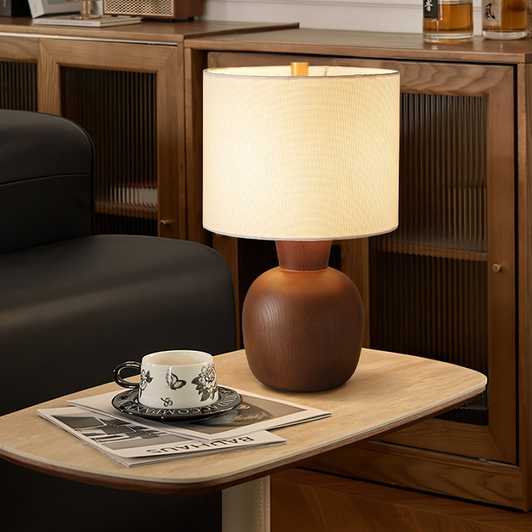 Warmwood Hearth Table Lamp
