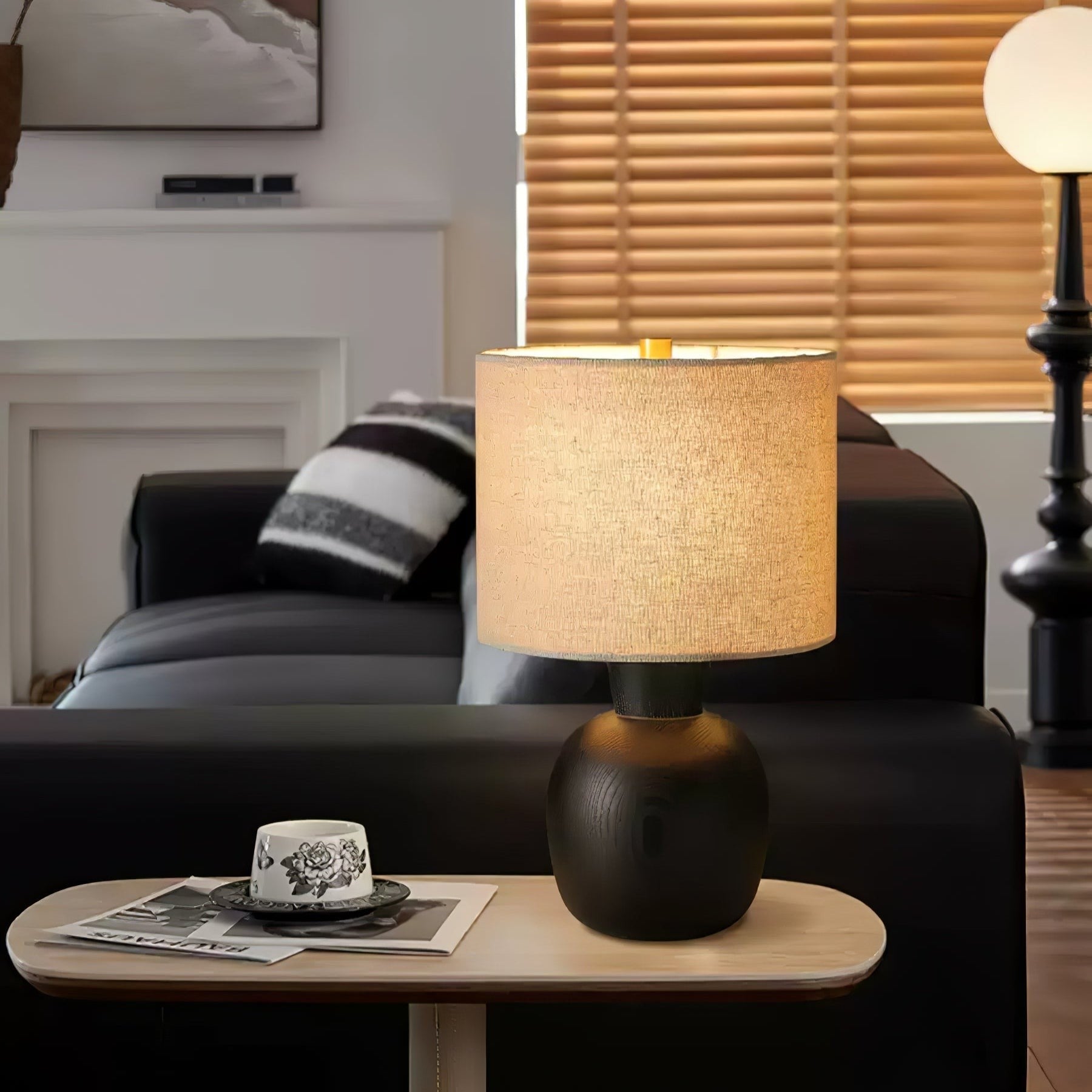 Warmwood Hearth Table Lamp